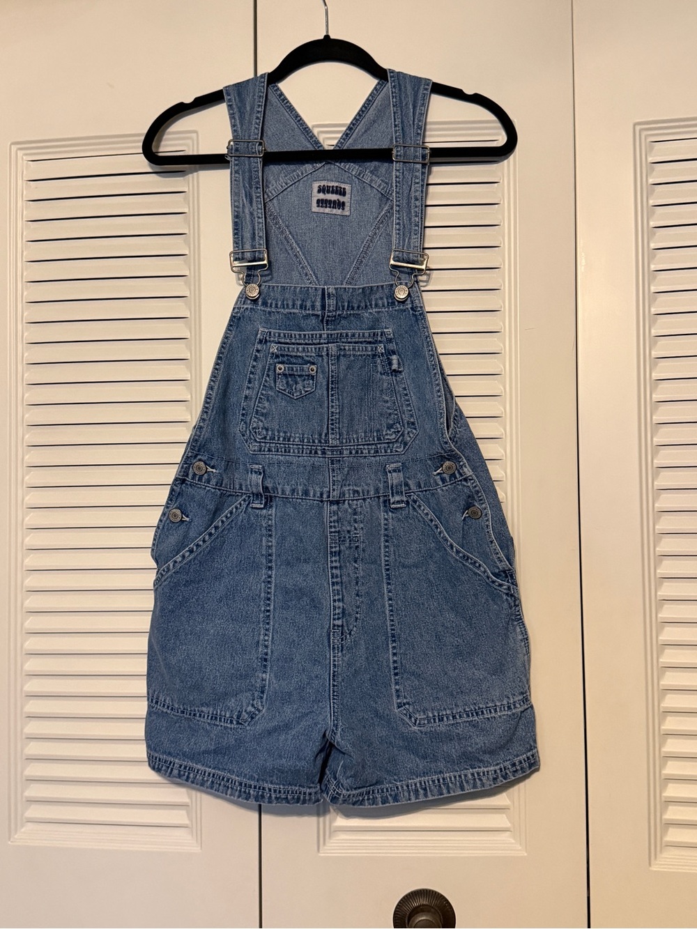Jean Overall Shorts